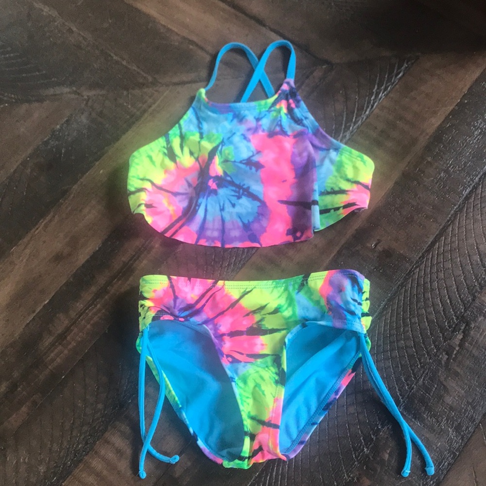 Justice girls swimsuit size 7